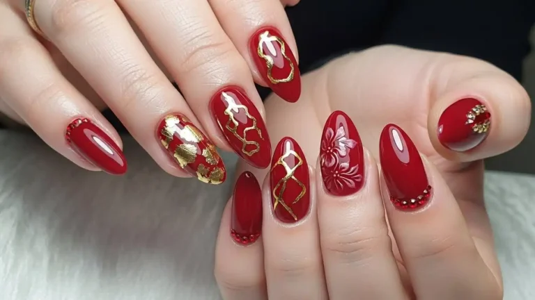gorgeous-luscious-red-nails-designs
