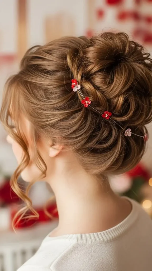 curly-bun-face-framing-tendrils