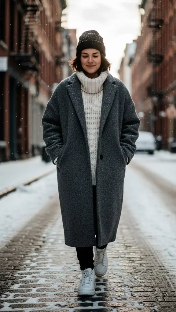 long-wool-coat-with-sneakers