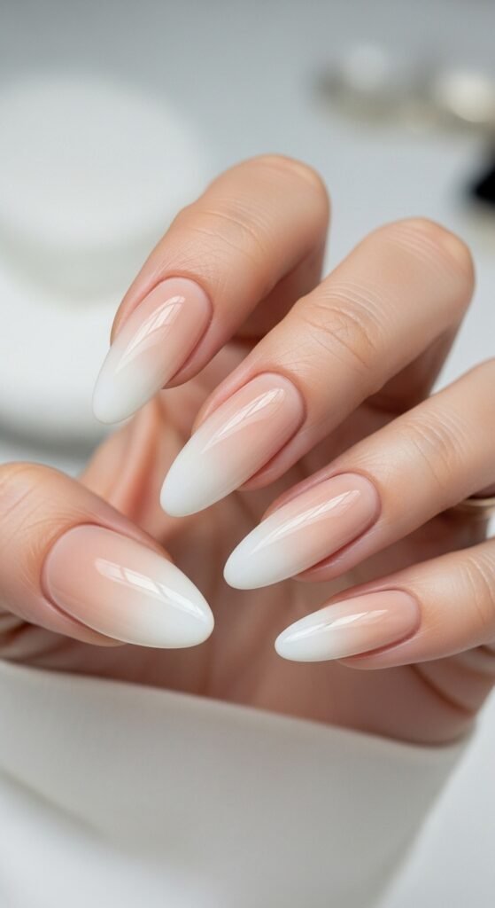 15 Trendy And Gorgeous Classy Nails Ideas You’ll Love to Try 12 neutral-ombre-nail