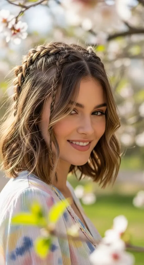double-braids-with-casual-spring-vibe
