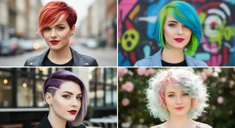 gorgeous-colorful-short-hairstyle-for-every-personality