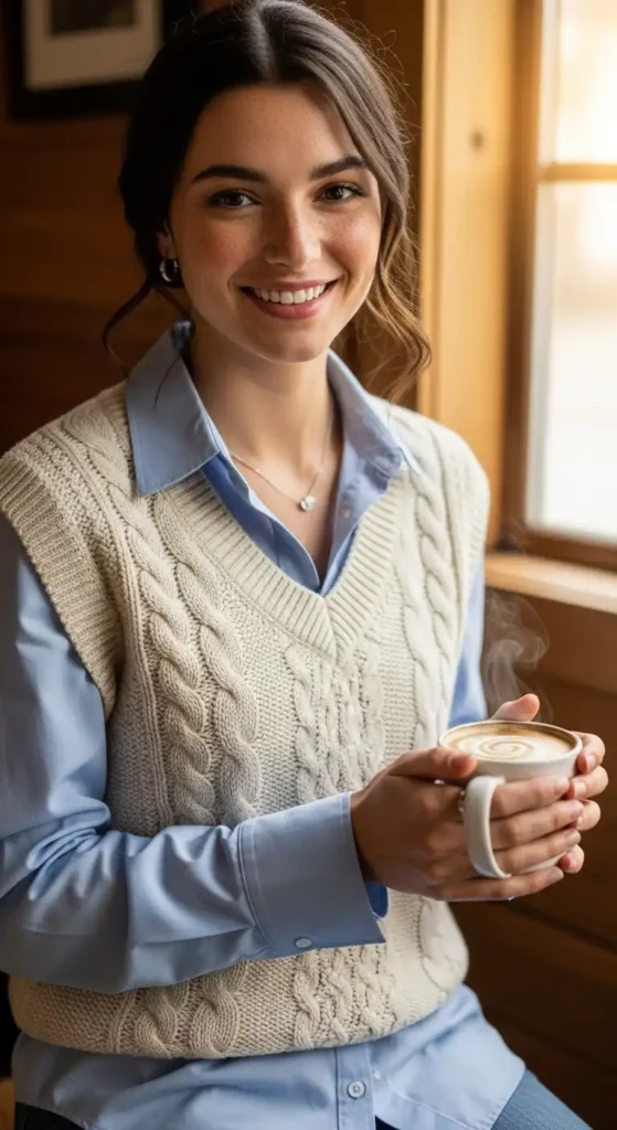 sweater-vest-over-a-button-down-shirt
