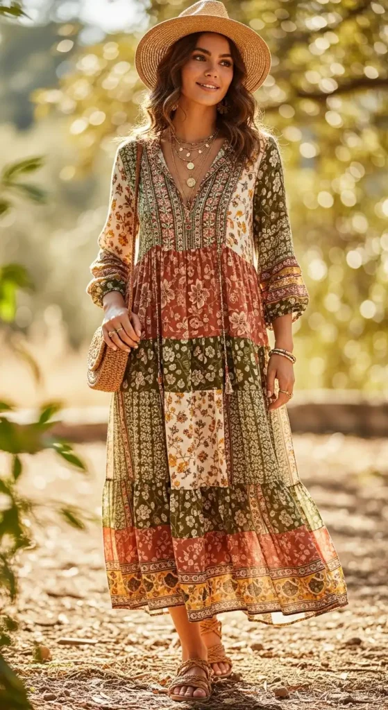 boho-tiered-dress