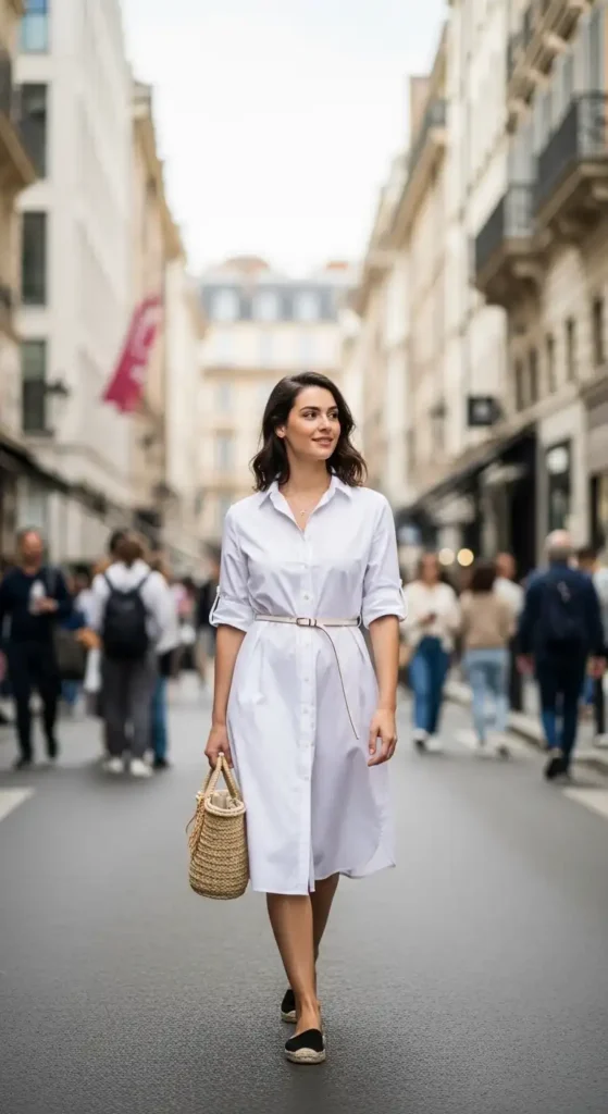 classic-white-shirt-dress