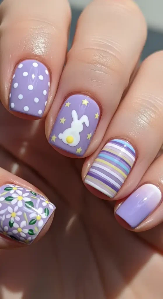 playful-lavender-mix-and-match-patterns