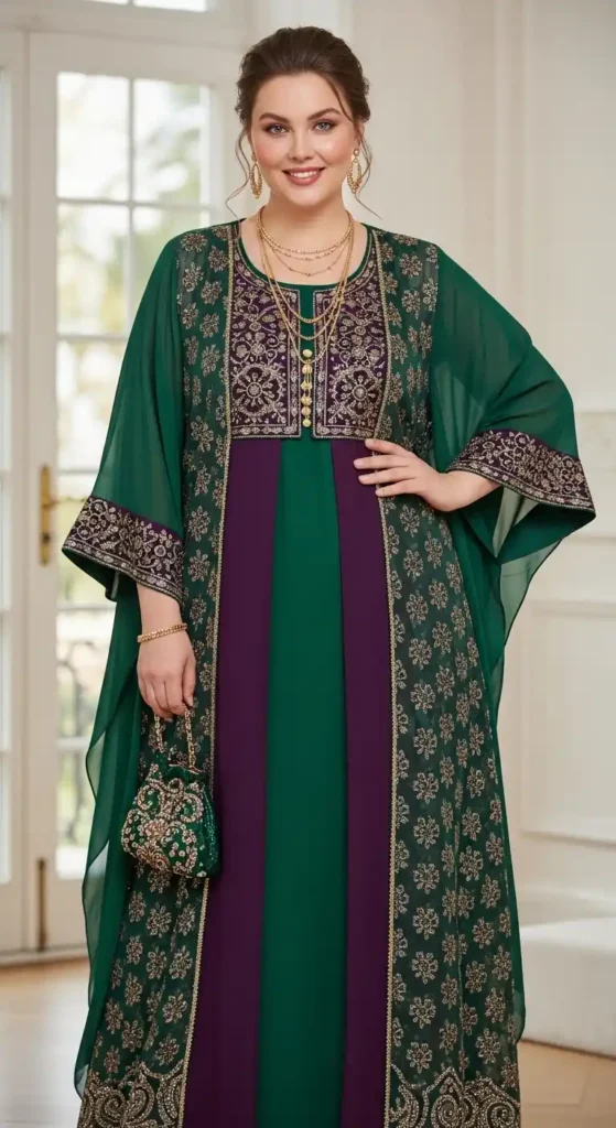 layered-kaftan-dress