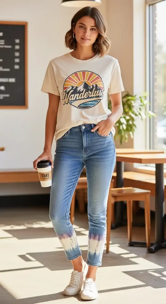 tie-dye-ankle-jeans-with-graphic-tee
