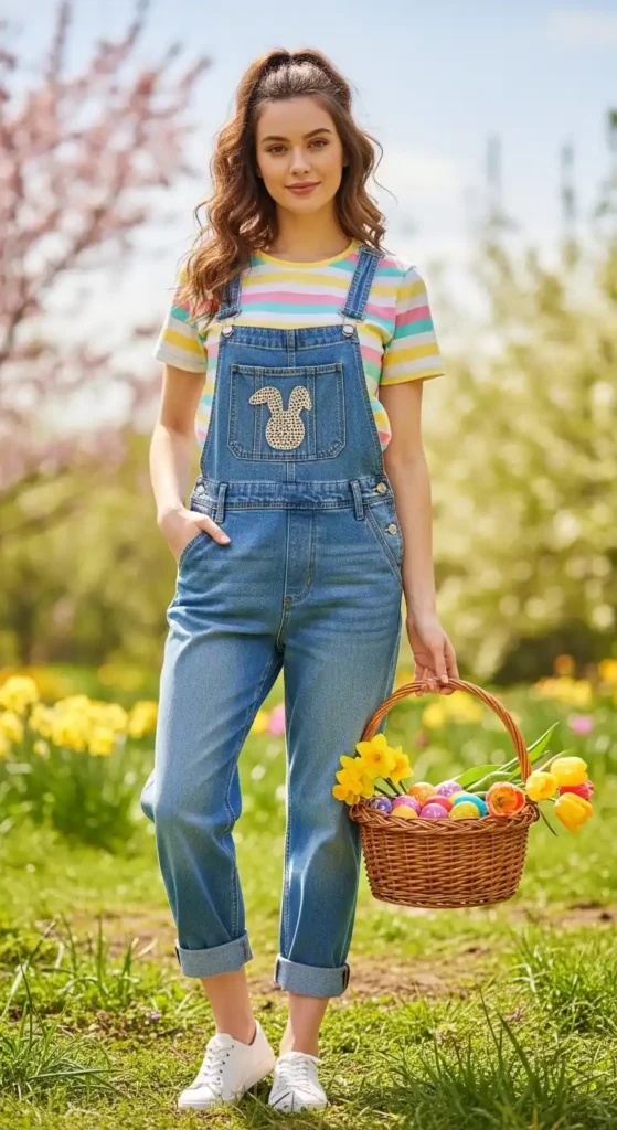denim-overalls-with-striped-tee