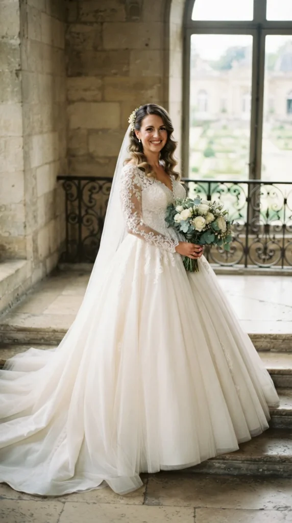 ball-gown-long-sleeves-wedding-dress