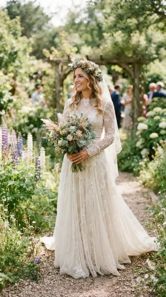 bohemian-long-sleeves-wedding-dress