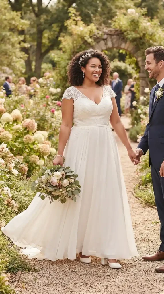 chiffon-plus-size-wedding-dress