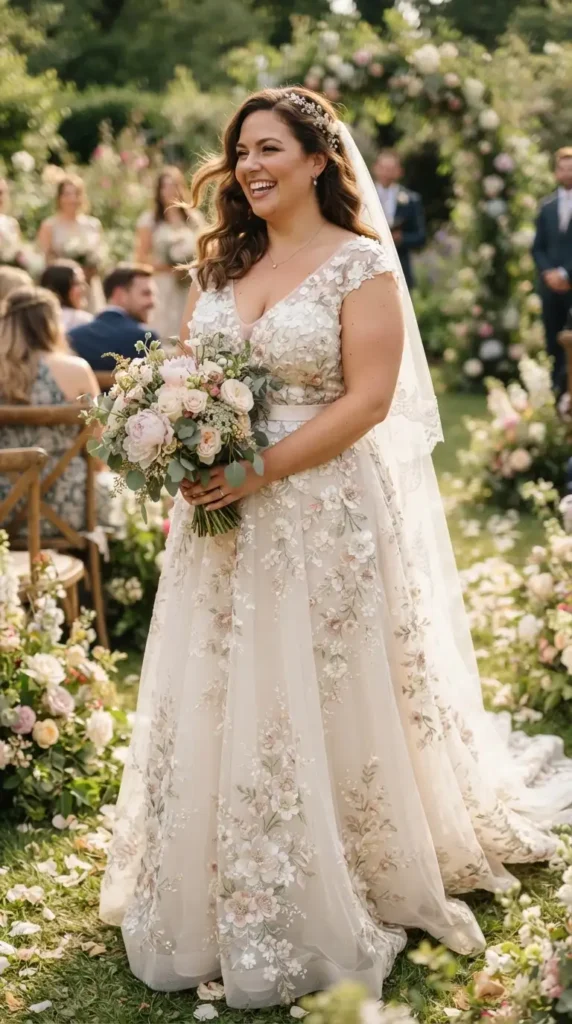 floral-plus-size-wedding-dress