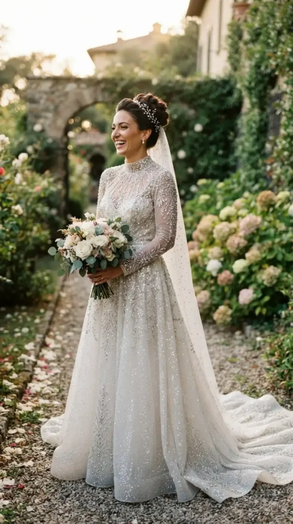 sparkling-beaded-long-sleeves-wedding-dress