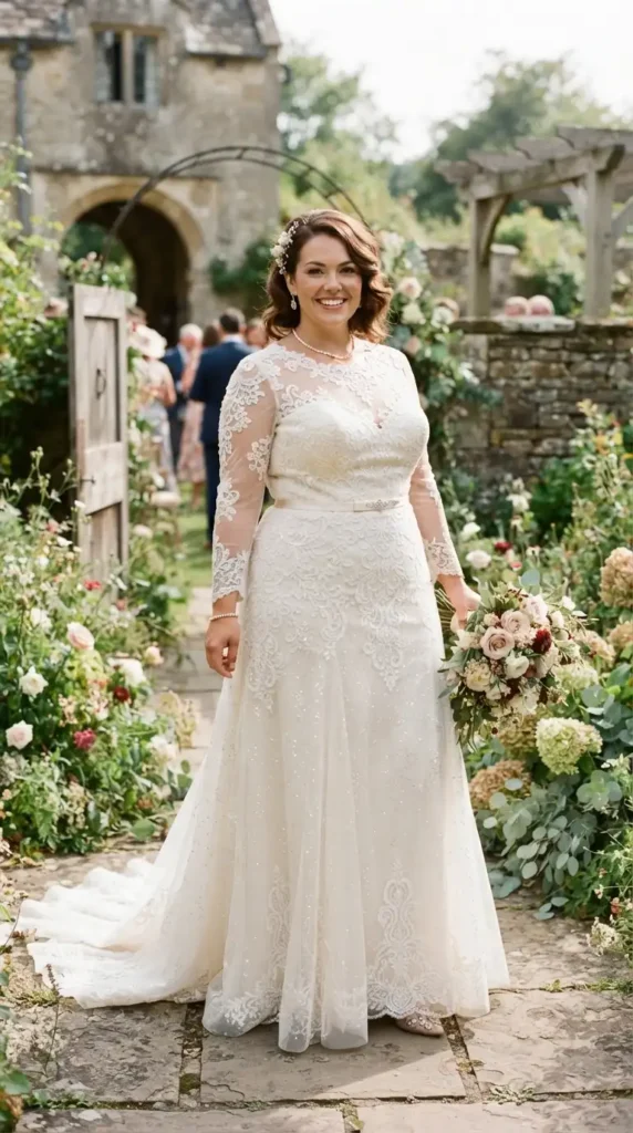 vintage-plus-size-wedding-dress